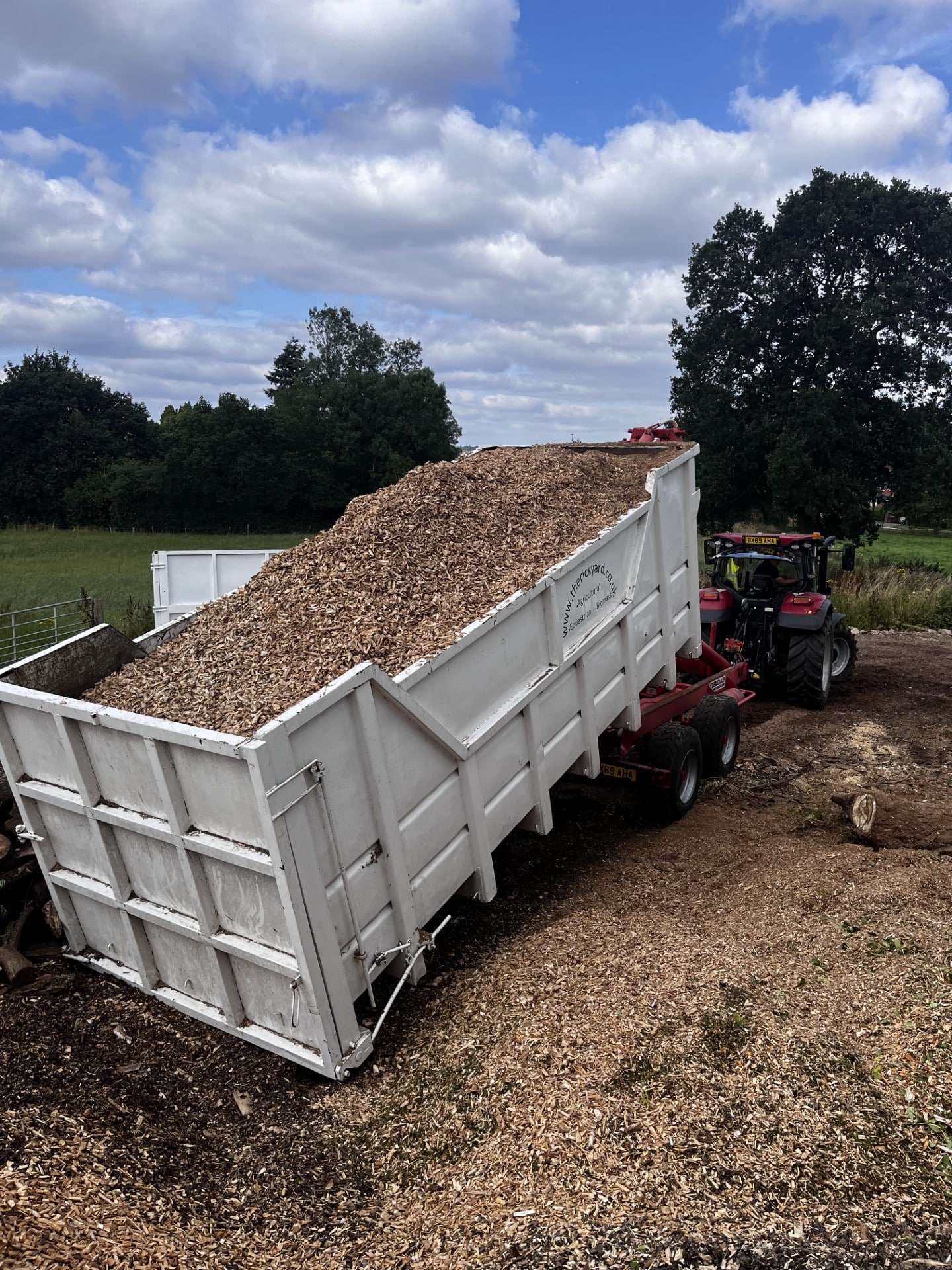 biomass load for landscaping